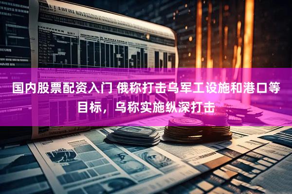 国内股票配资入门 俄称打击乌军工设施和港口等目标，乌称实施纵深打击